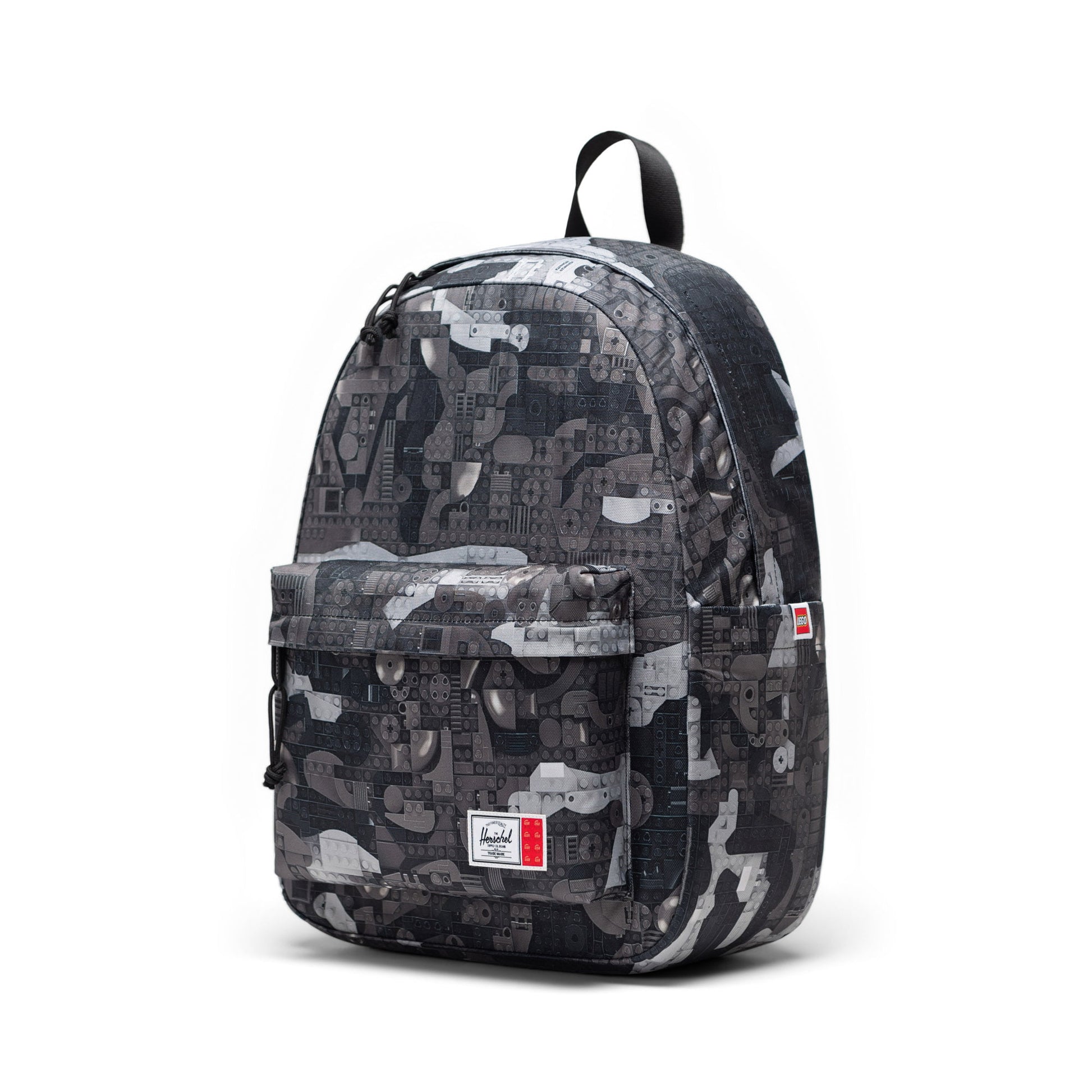 Herschel Backpacks Abstract Bricks Black Herschel LEGO Herschel Classic Backpack - Abstract Bricks Black