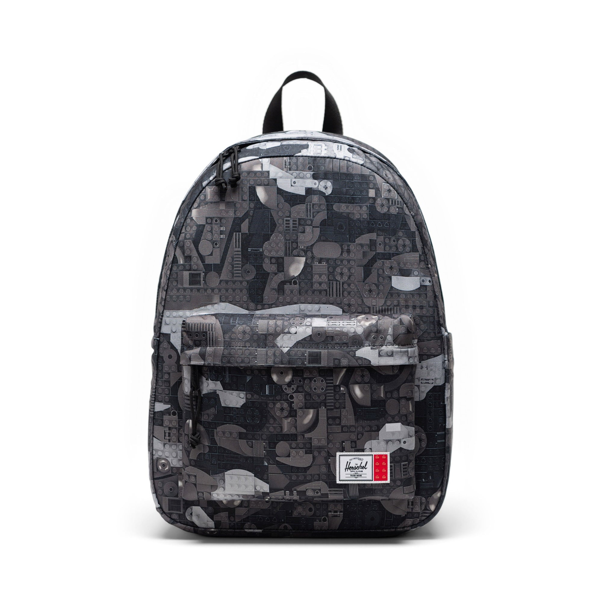 Herschel Backpacks Abstract Bricks Black Herschel LEGO Herschel Classic Backpack - Abstract Bricks Black