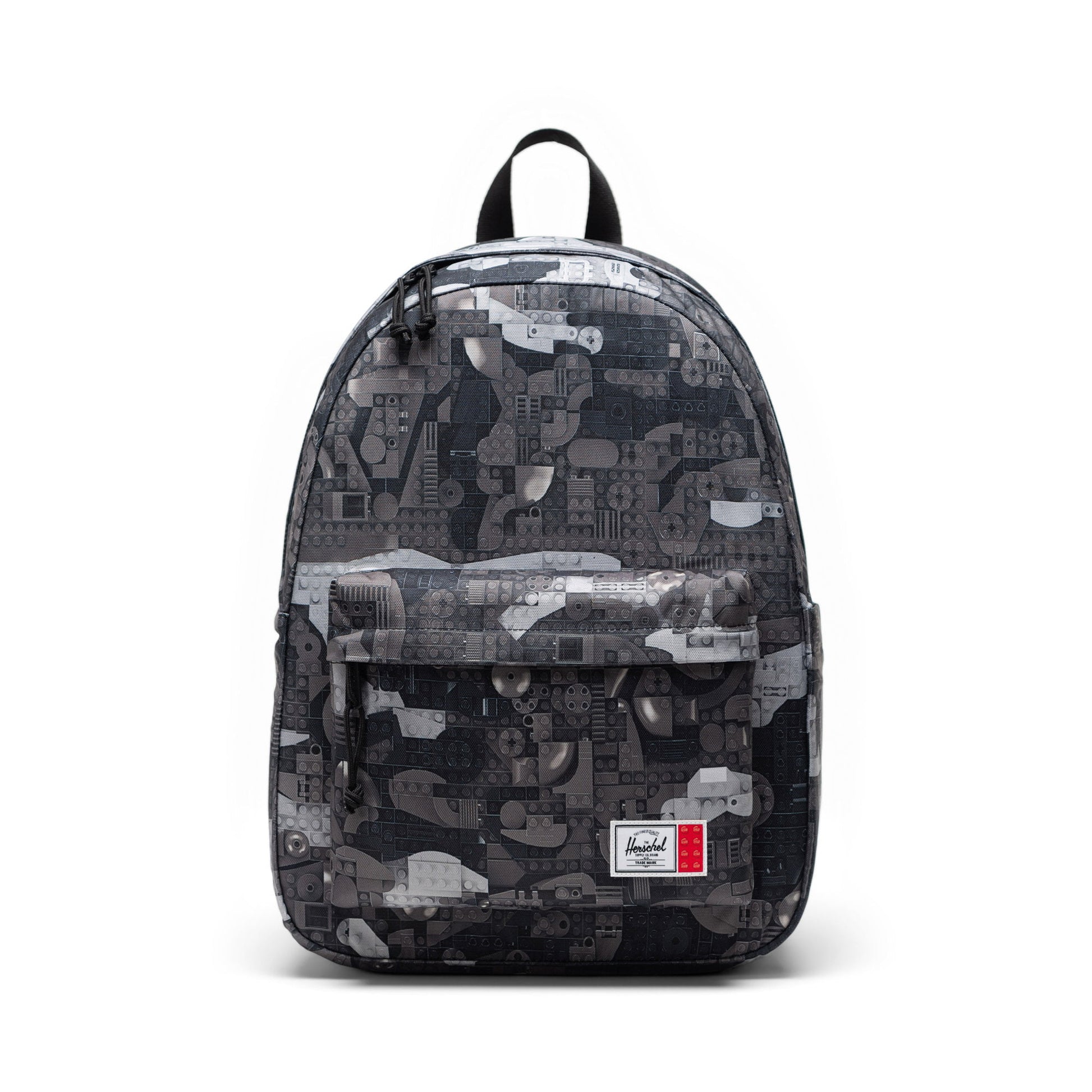 Herschel Backpacks Abstract Bricks Black Herschel LEGO Herschel Classic Backpack - Abstract Bricks Black