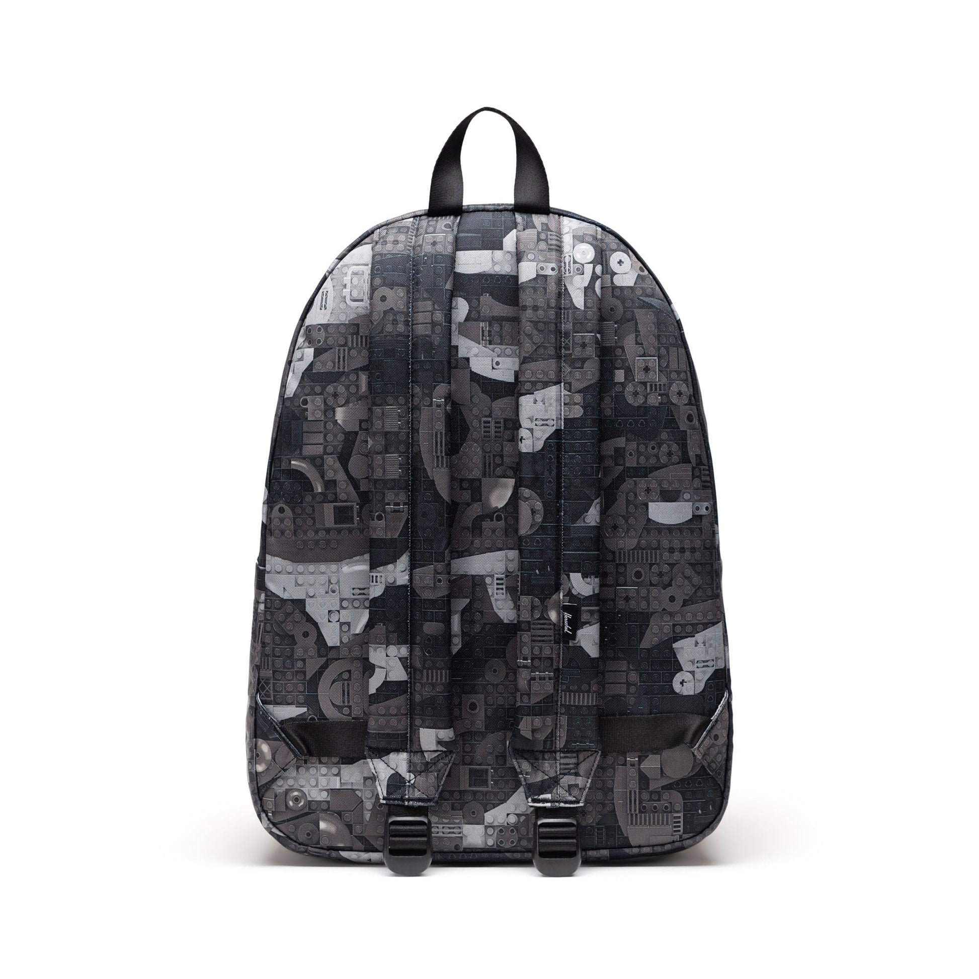 Herschel Backpacks Abstract Bricks Black Herschel LEGO Herschel Classic XL Backpack - Abstract Bricks Black