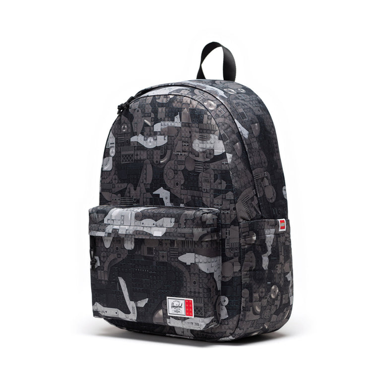 Herschel Backpacks Abstract Bricks Black Herschel LEGO Herschel Classic XL Backpack - Abstract Bricks Black