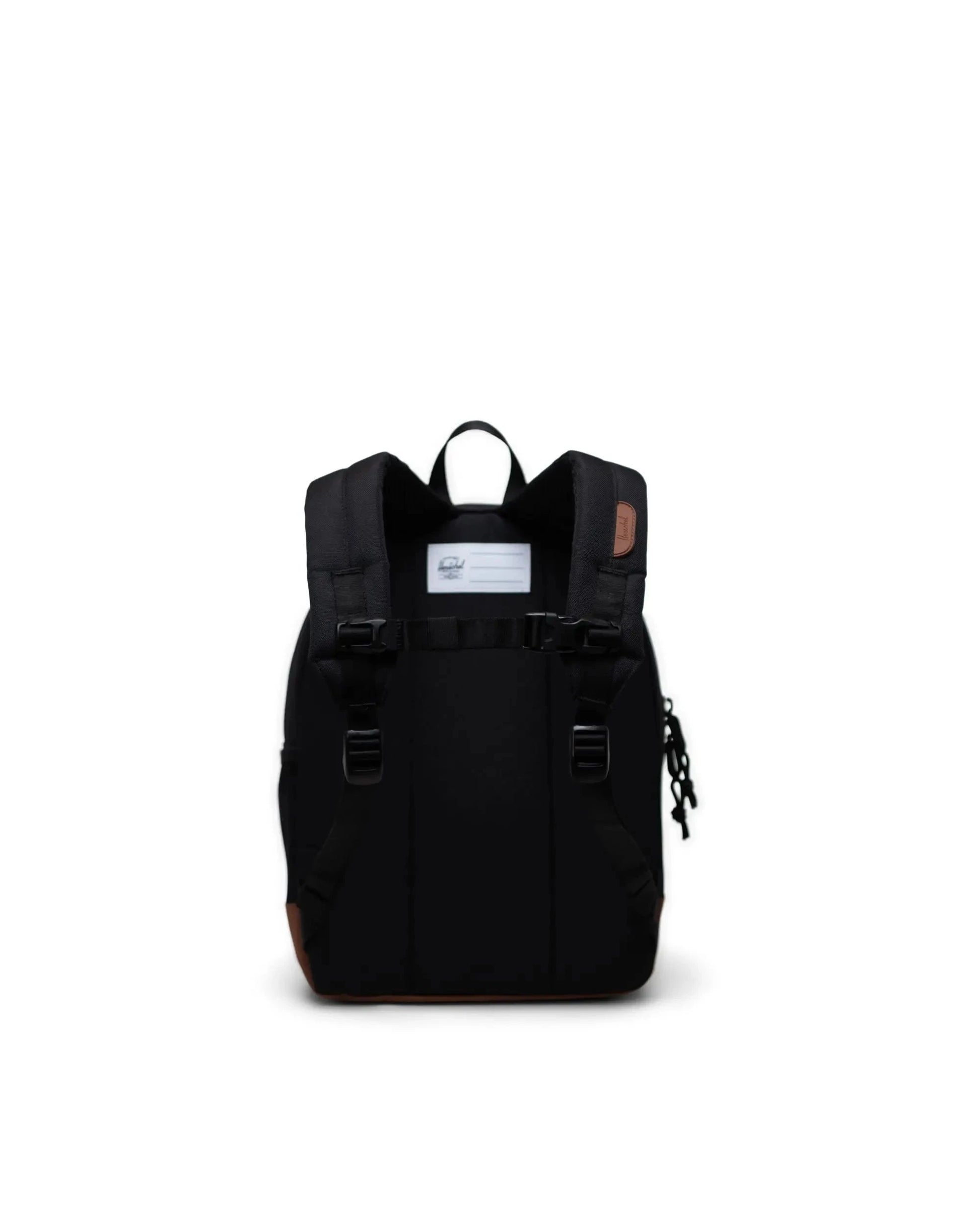 Herschel Backpacks Black/Saddle Brown Herschel Heritage Kids Backpack - Black/Saddle Brown