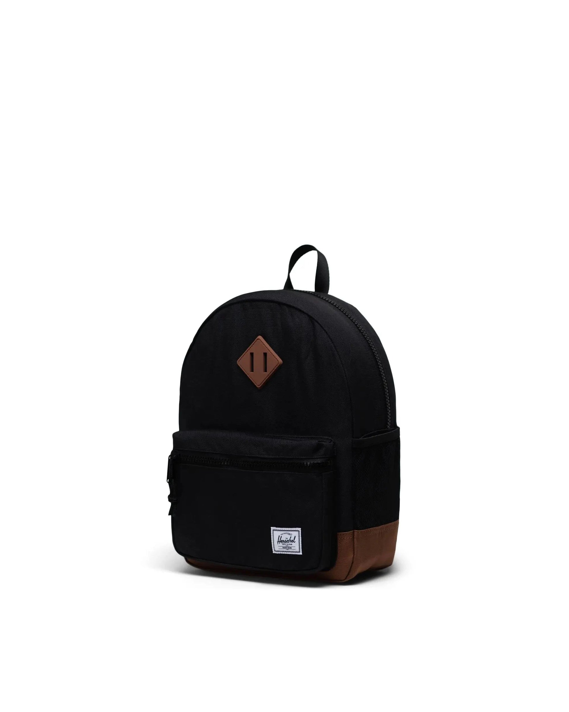 Herschel Backpacks Black/Saddle Brown Herschel Heritage Kids Backpack - Black/Saddle Brown