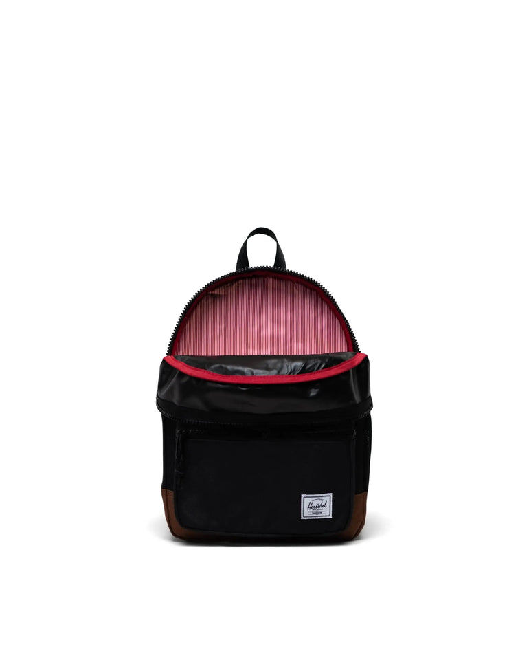 Herschel Backpacks Black/Saddle Brown Herschel Heritage Kids Backpack - Black/Saddle Brown