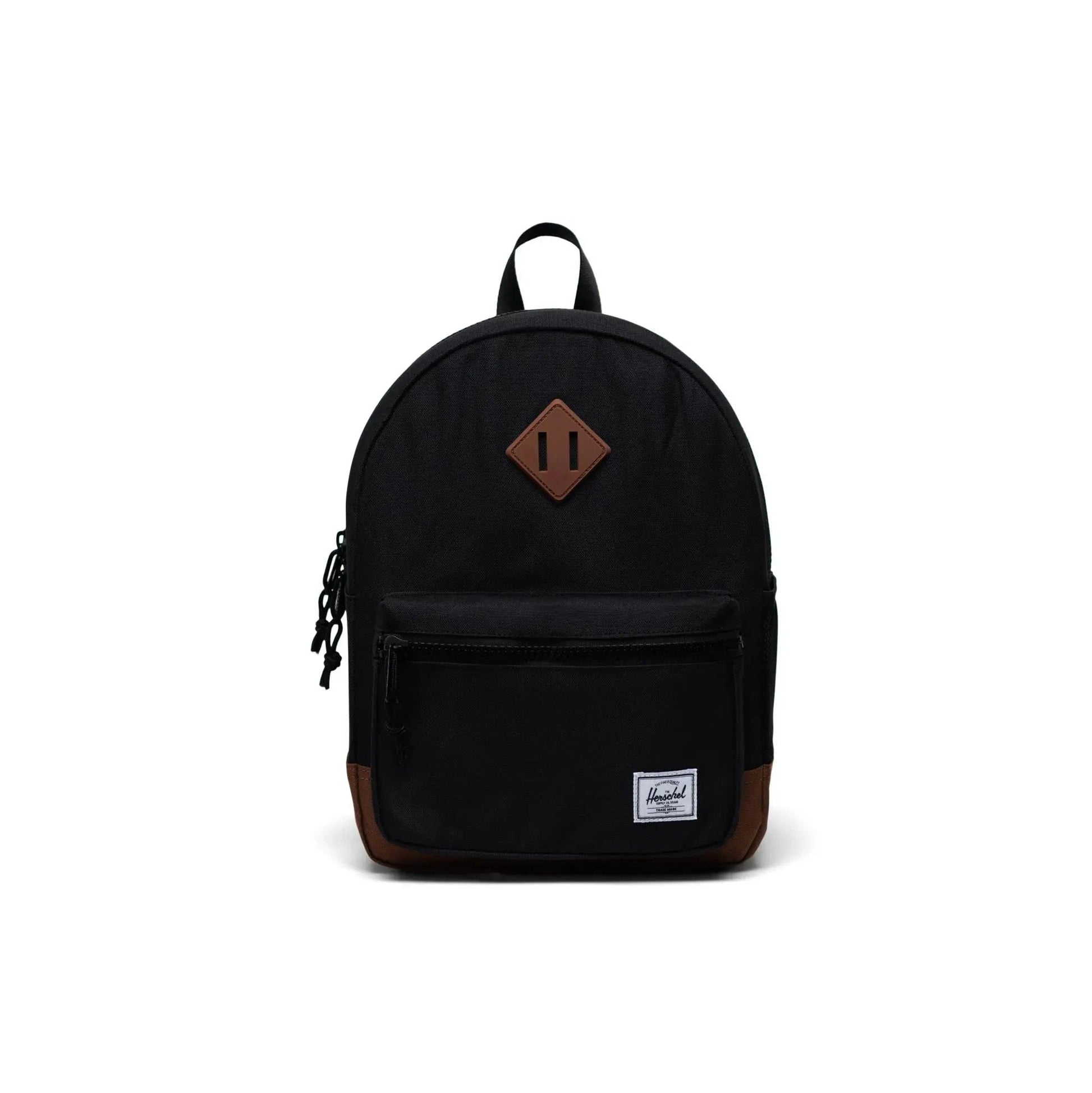 Herschel Backpacks Black/Saddle Brown Herschel Heritage Kids Backpack - Black/Saddle Brown