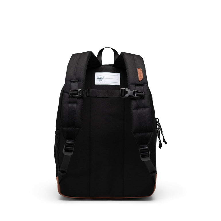 Herschel Backpacks Black/Saddle Brown Herschel Heritage Kids Backpack - Black/Saddle Brown