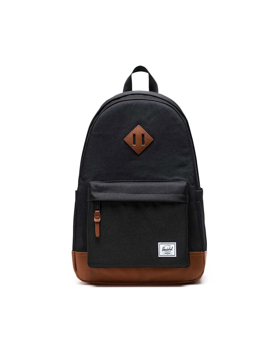 Herschel Backpacks Black/Tan Herschel Heritage Backpack - Black/Tan