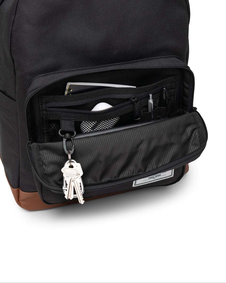 Herschel Backpacks Black/Tan Herschel Pop Quiz Backpack - Black/Tan