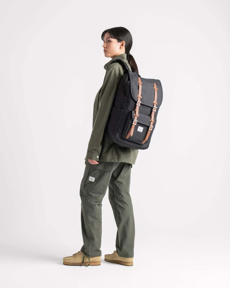 Herschel Backpacks Black Tonal Herschel Little America Backpack - Black Tonal