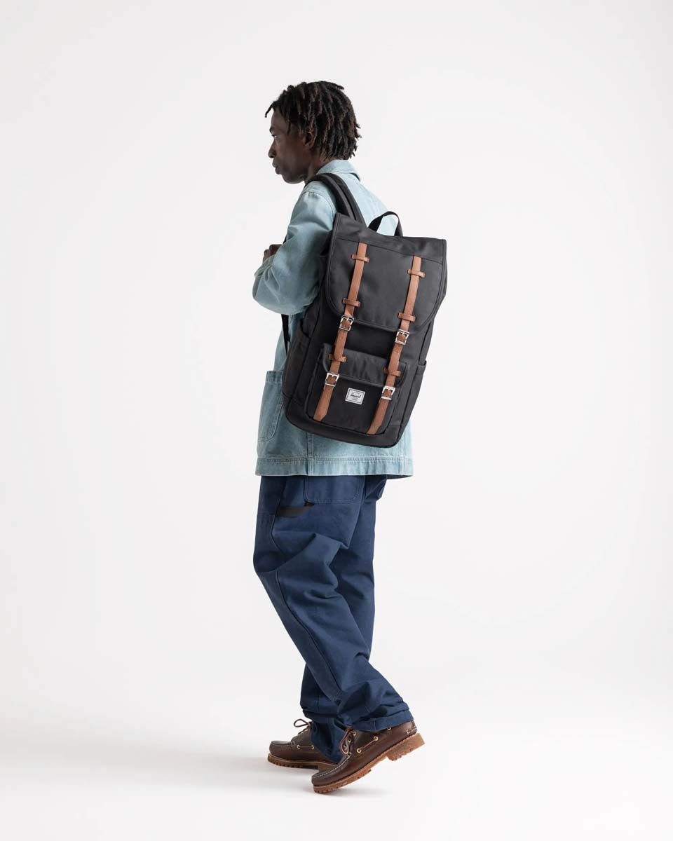 Herschel Backpacks Black Tonal Herschel Little America Backpack - Black Tonal