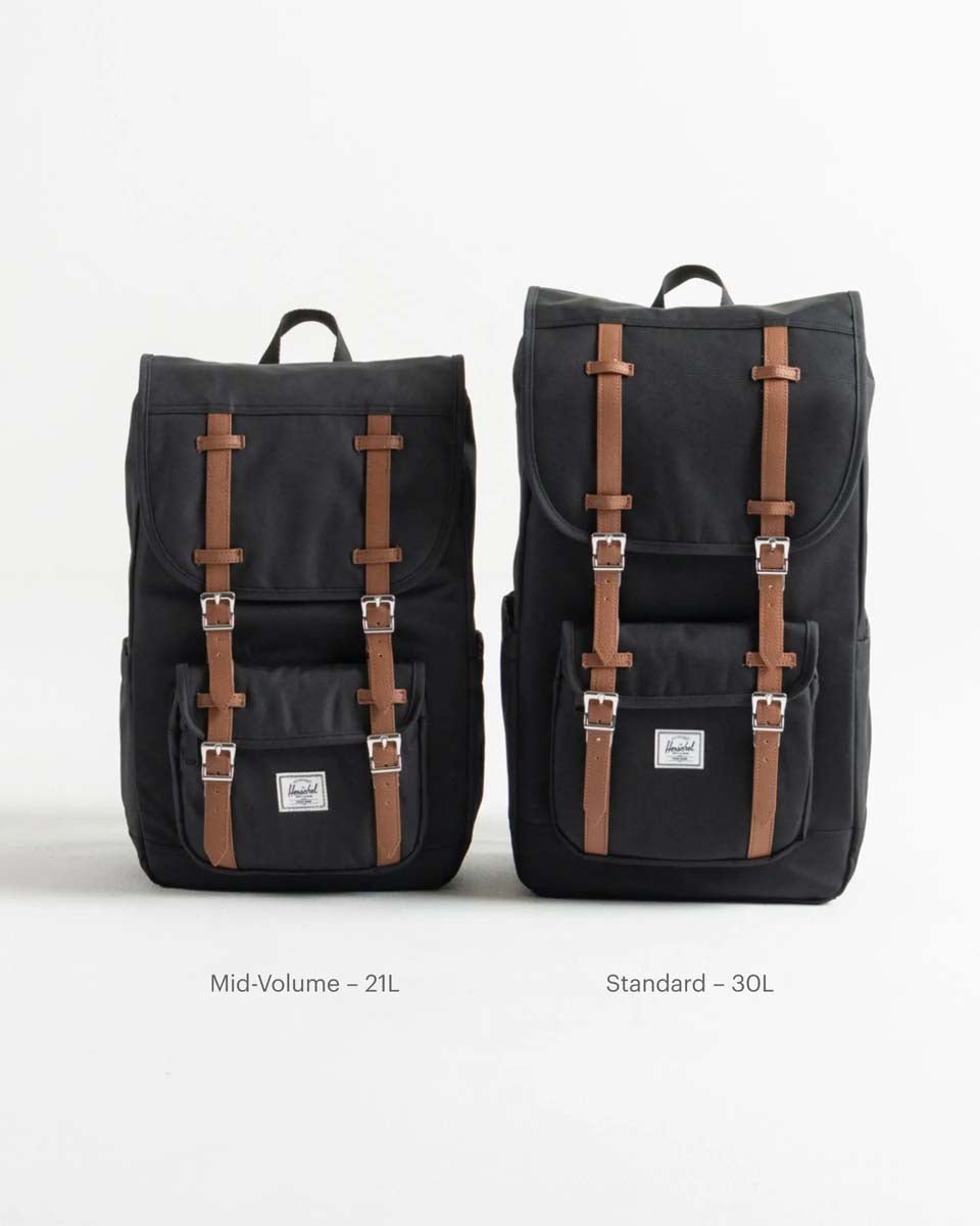 Herschel Backpacks Black Tonal Herschel Little America Backpack - Black Tonal