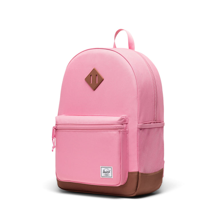 Herschel Backpacks Cashmere Rose/Saddle Brown Herschel Heritage Youth Backpack - Cashmere Rose/Saddle Brown