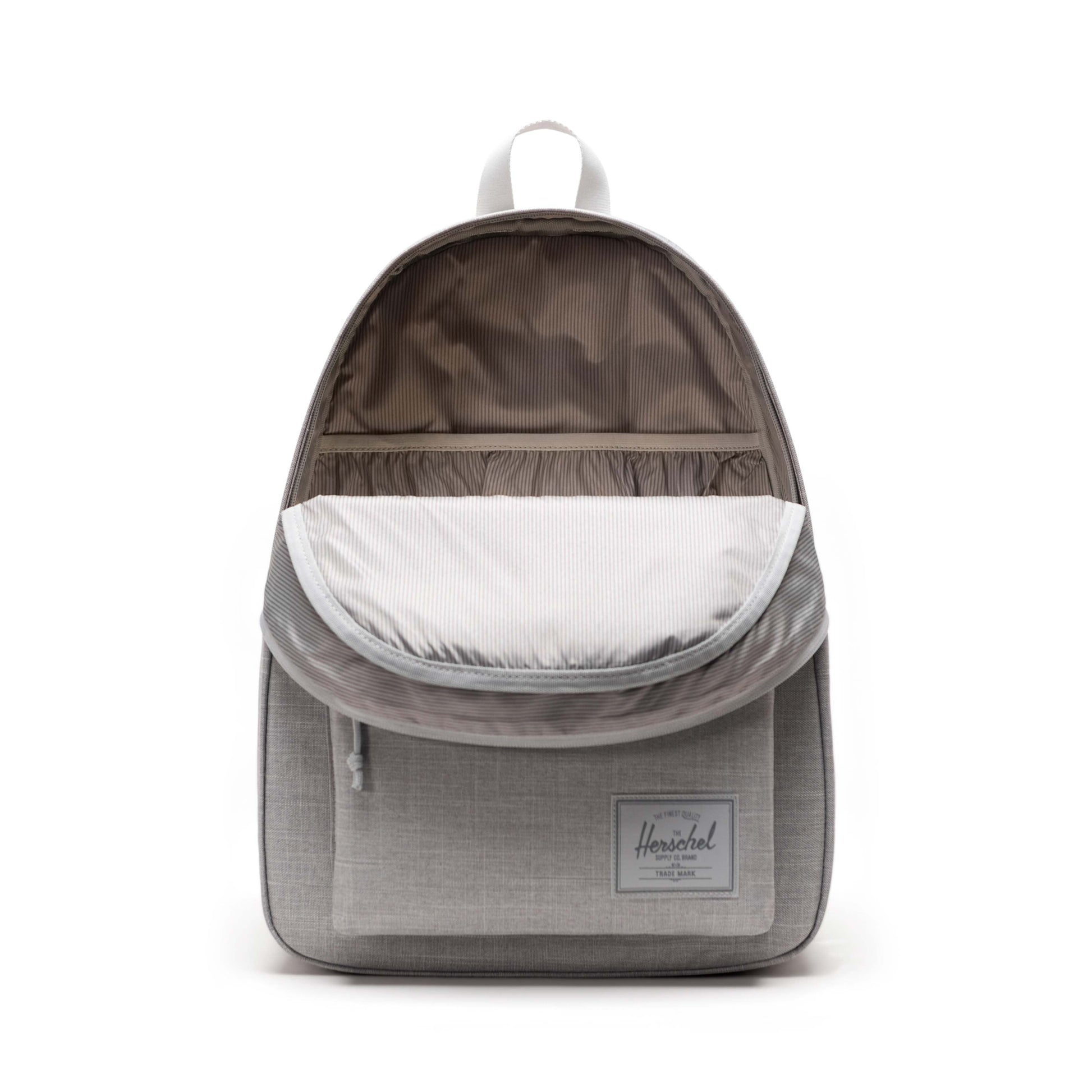 Herschel Backpacks Grey Crosshatch Herschel Classic XL Backpack - Grey Crosshatch