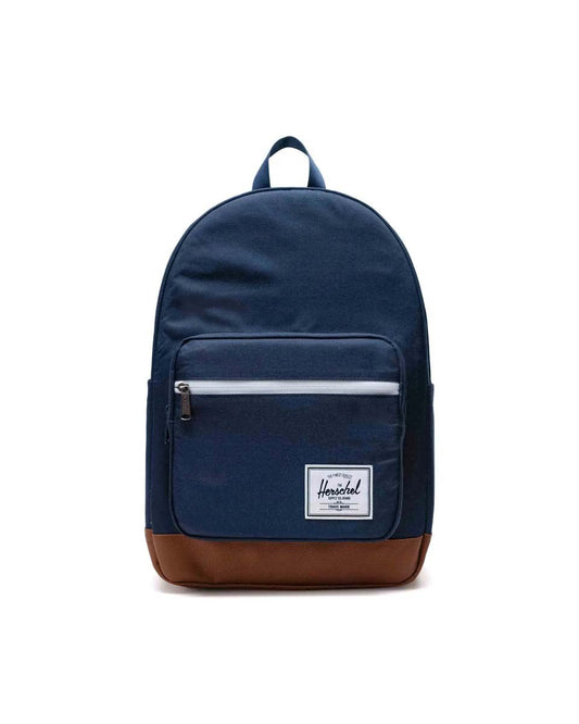 Herschel Backpacks Navy/Tan Herschel Pop Quiz Backpack - Navy/Tan
