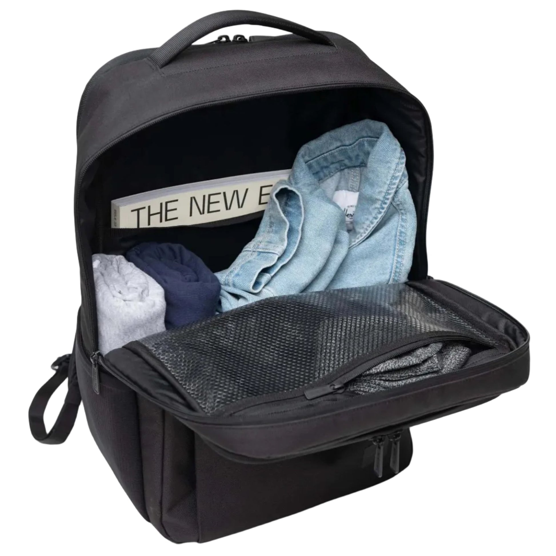 Herschel Backpacks Raven Crosshatch Herschel Kaslo Backpack Tech - Raven Crosshatch