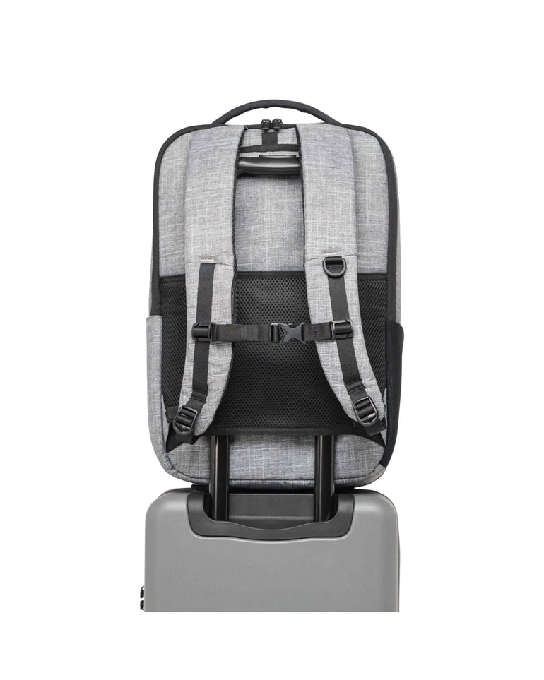 Herschel Backpacks Raven Crosshatch Herschel Kaslo Travel Backpack Tech - Raven Crosshatch