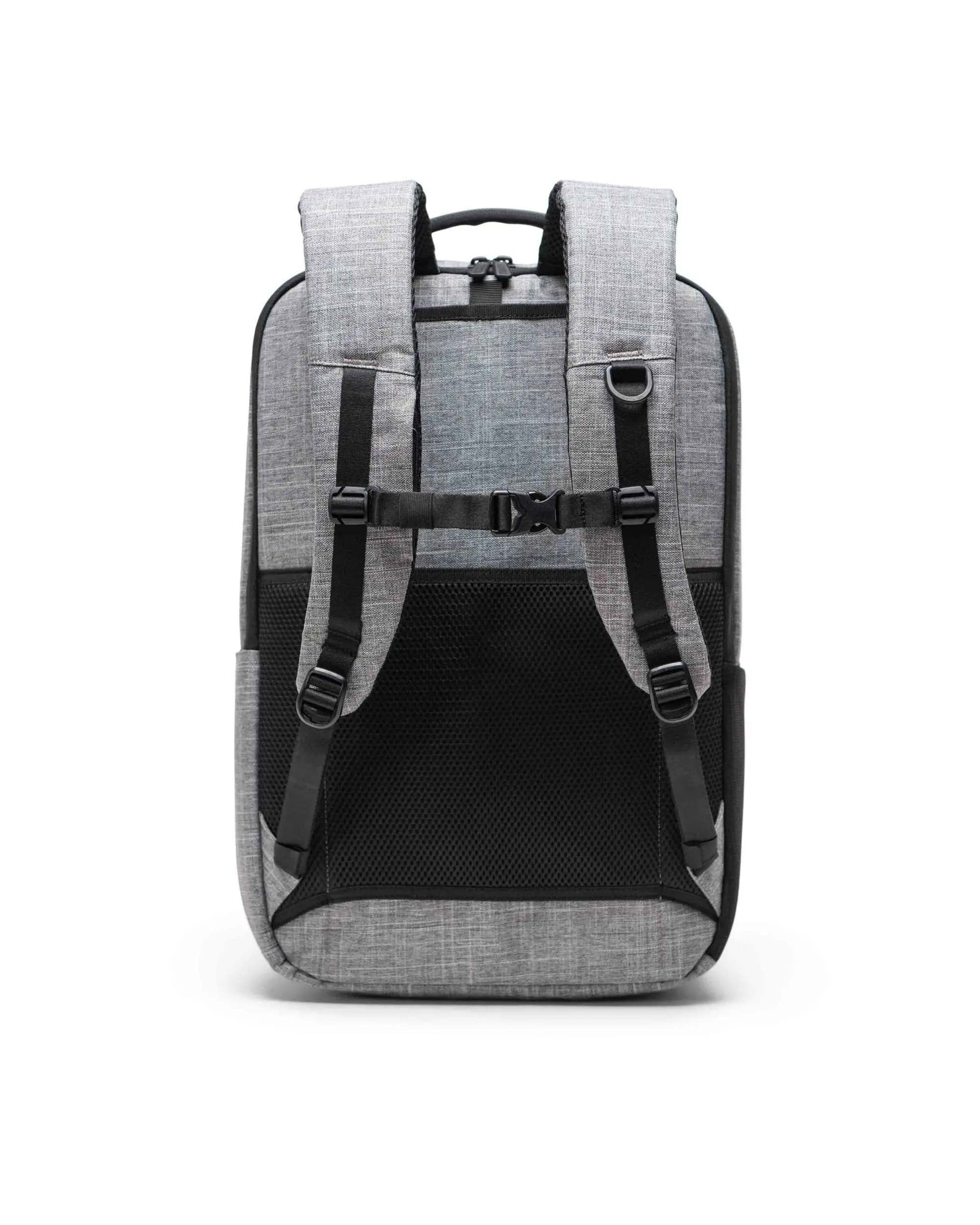 Herschel Backpacks Raven Crosshatch Herschel Kaslo Travel Backpack Tech - Raven Crosshatch