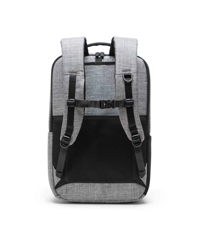 Herschel Backpacks Raven Crosshatch Herschel Kaslo Travel Backpack Tech - Raven Crosshatch