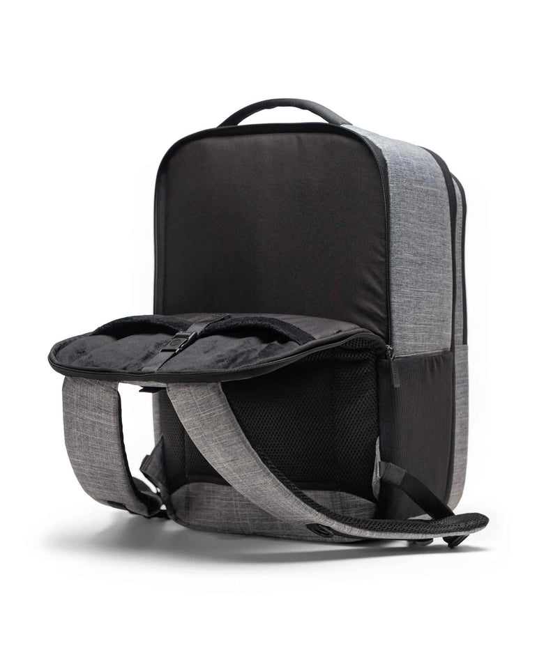 Herschel Backpacks Raven Crosshatch Herschel Kaslo Travel Backpack Tech - Raven Crosshatch