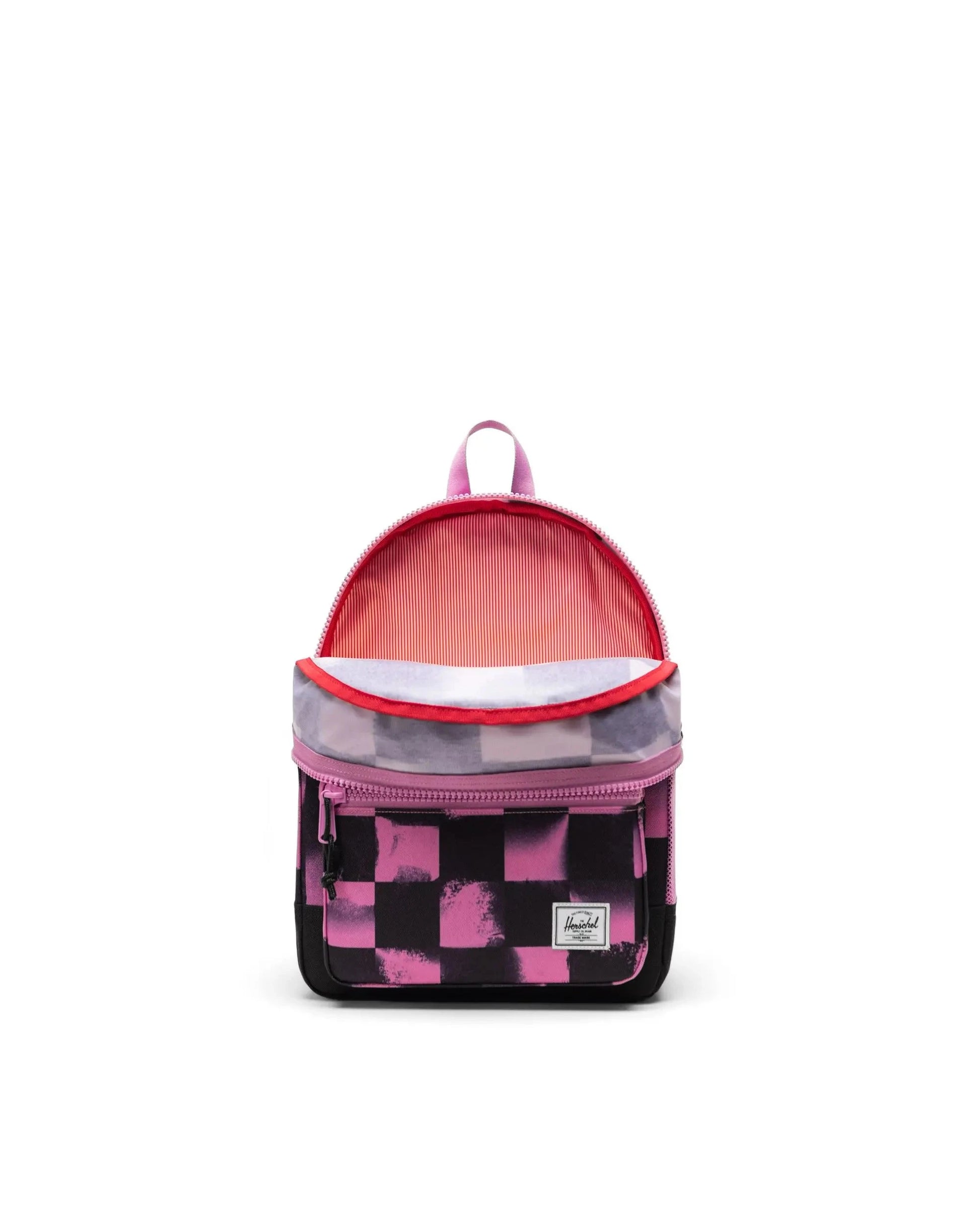 Herschel Backpacks Stencil Checker Opera Mauve Herschel Heritage Kids Backpack - Stencil Checker Opera Mauve