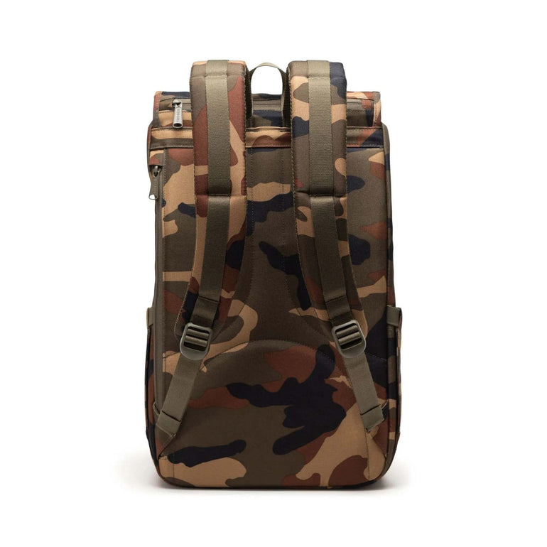 Herschel Backpacks Woodland Camo/Black Label Herschel Little America Backpack - Woodland Camo/Black Label