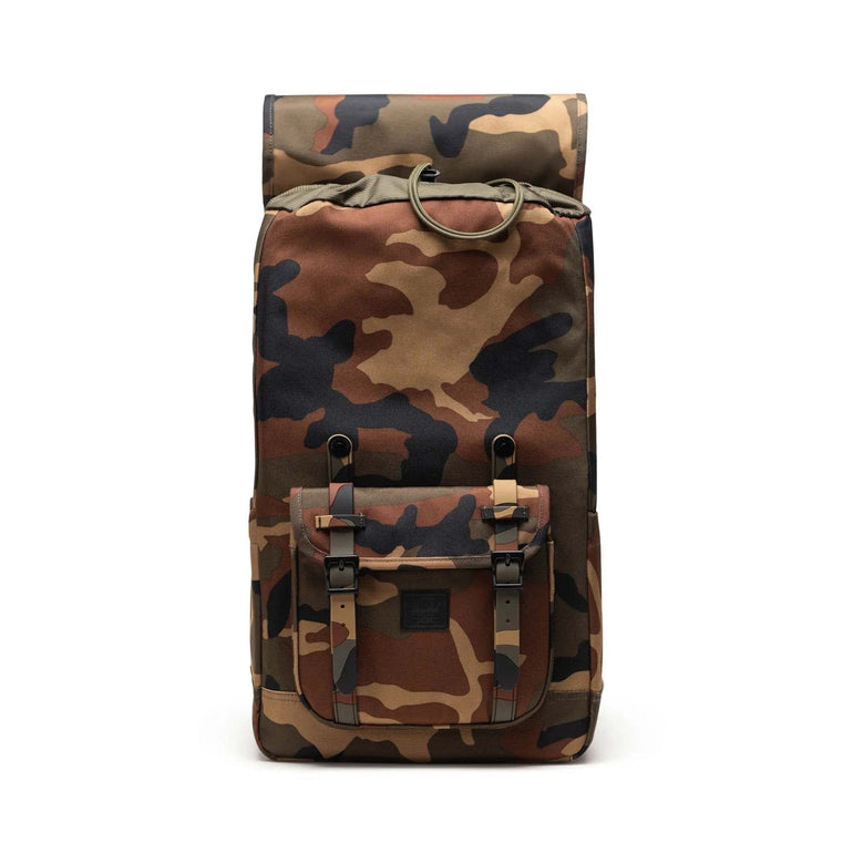 Herschel Backpacks Woodland Camo/Black Label Herschel Little America Backpack - Woodland Camo/Black Label