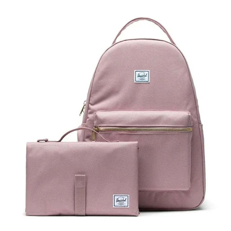 Herschel Diaper Bag Ash Rose Herschel Nova Backpack Diaper Bag - Ash Rose