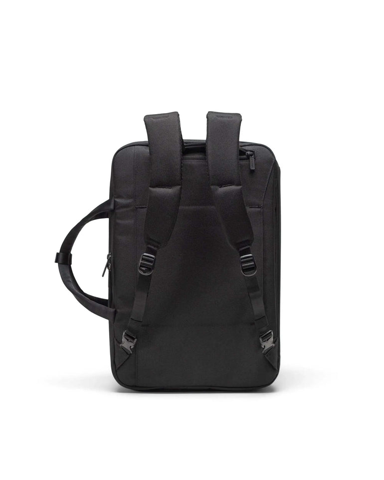 Herschel Duffles Black Bowen Convertible Travel Duffle Tech - Black