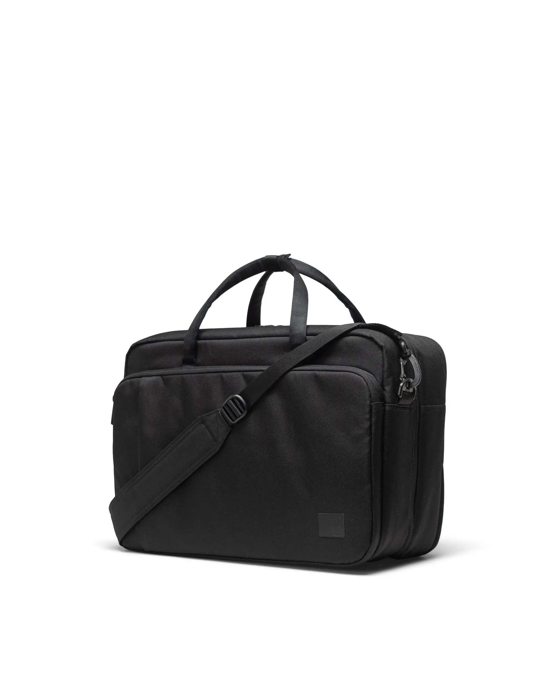 Herschel Duffles Black Bowen Convertible Travel Duffle Tech - Black