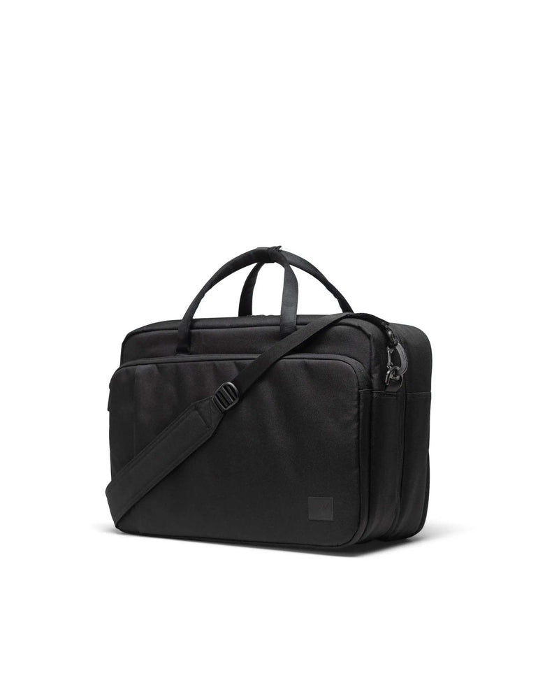 Herschel Duffles Black Bowen Convertible Travel Duffle Tech - Black