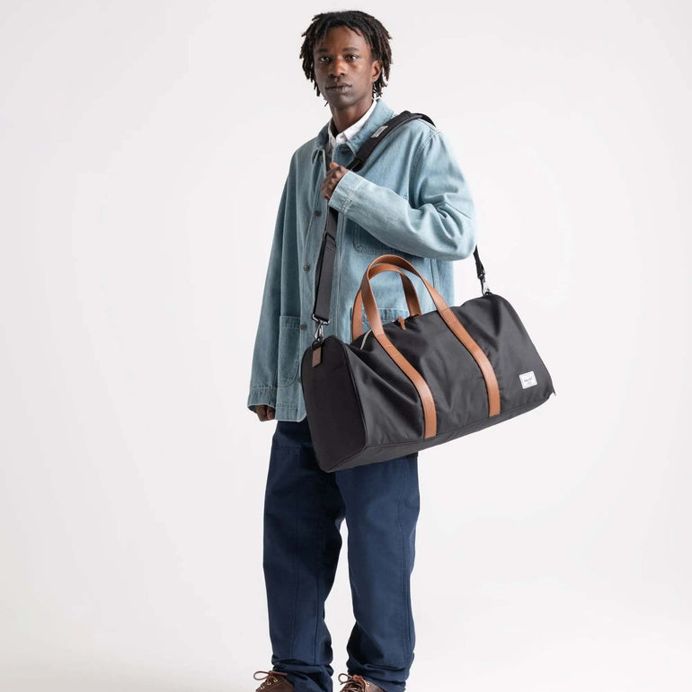 Herschel Duffles Raven Crosshatch Herschel Novel Duffle - Raven Crosshatch