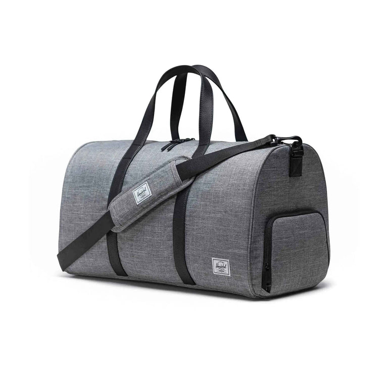 Herschel Duffles Raven Crosshatch Herschel Novel Duffle - Raven Crosshatch