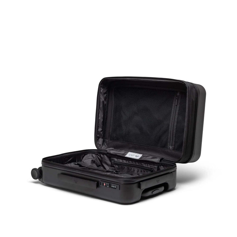 Herschel Luggage Black Herschel Heritage Hardshell Large Carry On Expandable Luggage - Black