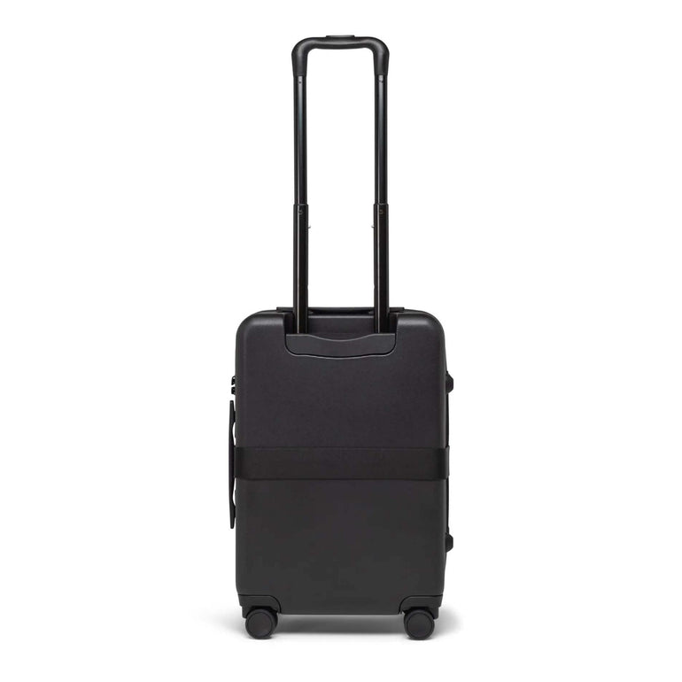 Herschel Luggage Black Herschel Heritage Hardshell Large Carry On Expandable Luggage - Black