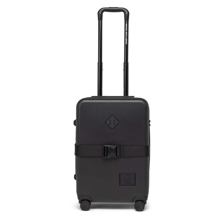 Herschel Luggage Black Herschel Heritage Hardshell Large Carry On Expandable Luggage - Black