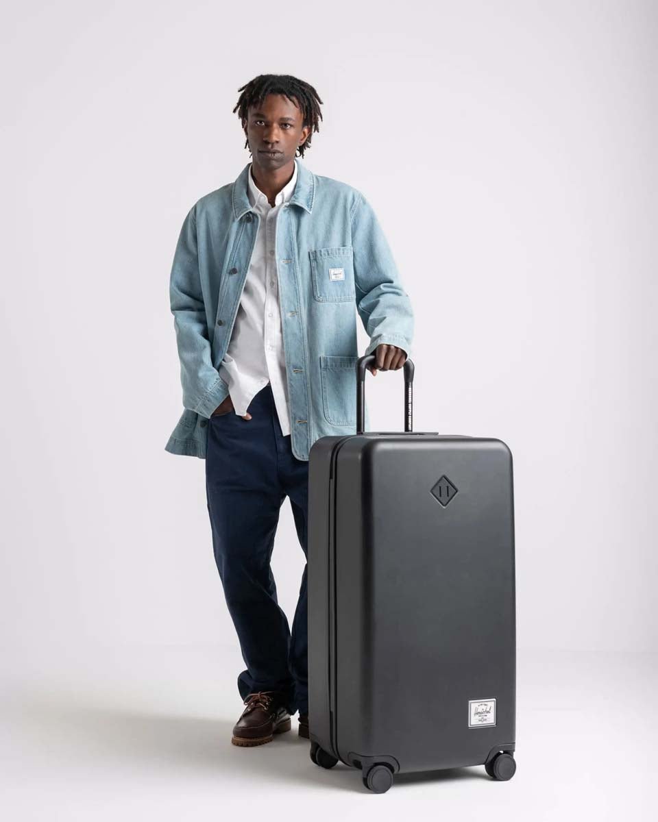 Herschel Luggage Black Herschel Heritage Hardshell Large Luggage - Black