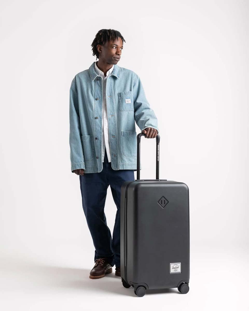 Herschel Luggage Black Herschel Heritage Hardshell Medium Luggage - Black