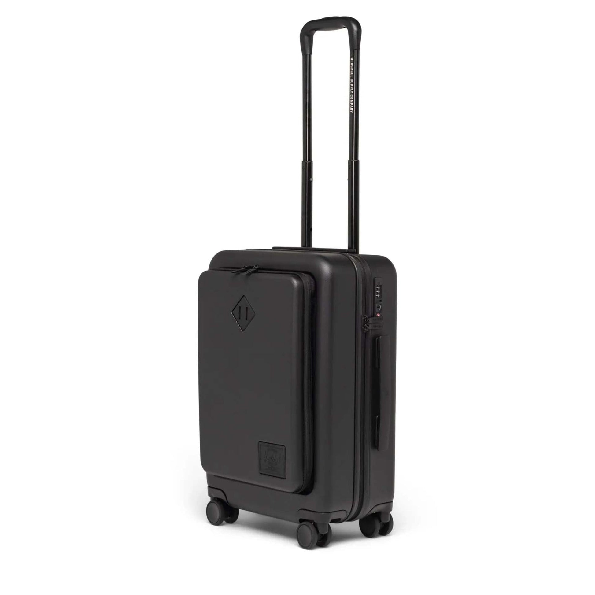 Herschel Luggage Black Herschel Heritage Hardshell Pro Large Carry On Luggage - Black