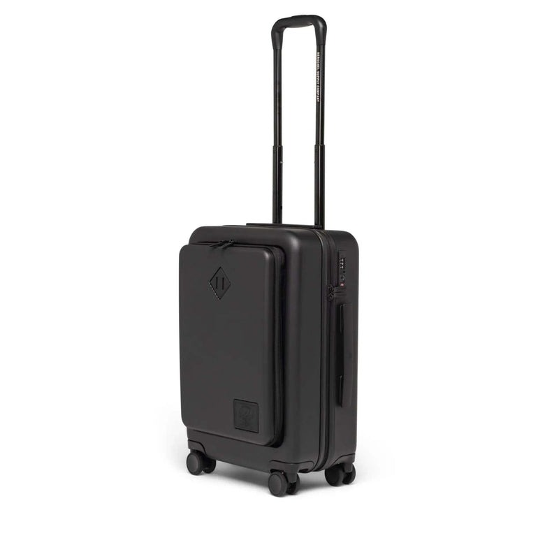 Herschel Luggage Black Herschel Heritage Hardshell Pro Large Carry On Luggage - Black