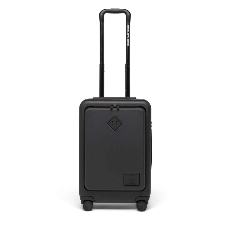 Herschel Luggage Black Herschel Heritage Hardshell Pro Large Carry On Luggage - Black