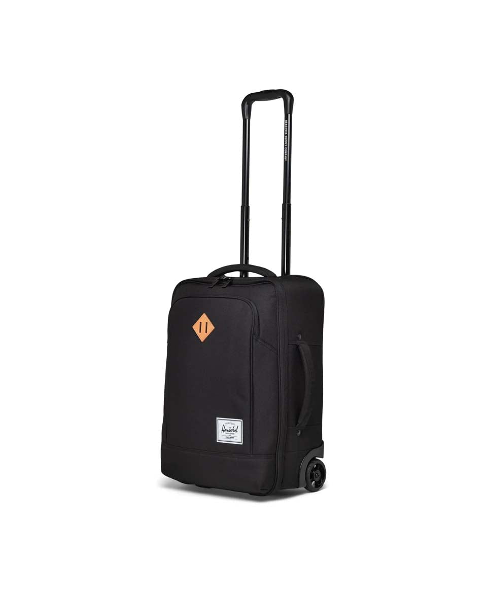 Herschel Luggage Black Herschel Heritage Softshell Large Carry On Luggage - Black