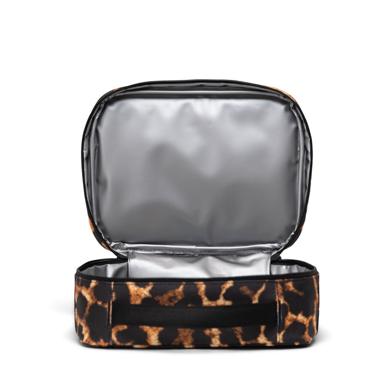 Herschel Lunch Bag Digi Leopard Light Herschel Pop Quiz Lunch Box - Digi Leopard Light