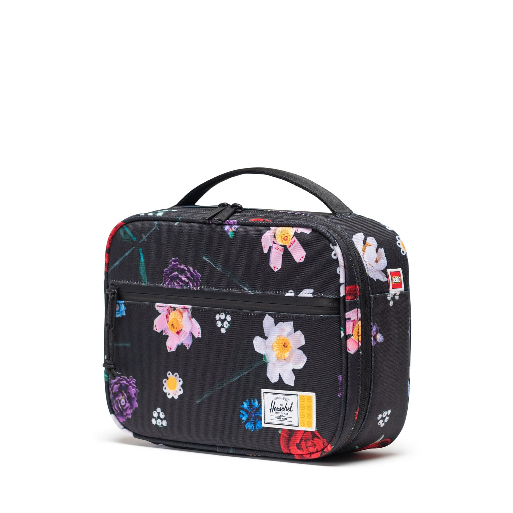 Herschel Lunch Bag Falling Florals Herschel LEGO Pop Quiz Lunch Box - Falling Florals
