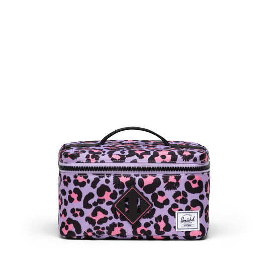 Herschel Lunch Bag Scribble Leopard Sachet Pink Herschel Heritage Lunch Box Little Herschel - Scribble Leopard Sachet Pink
