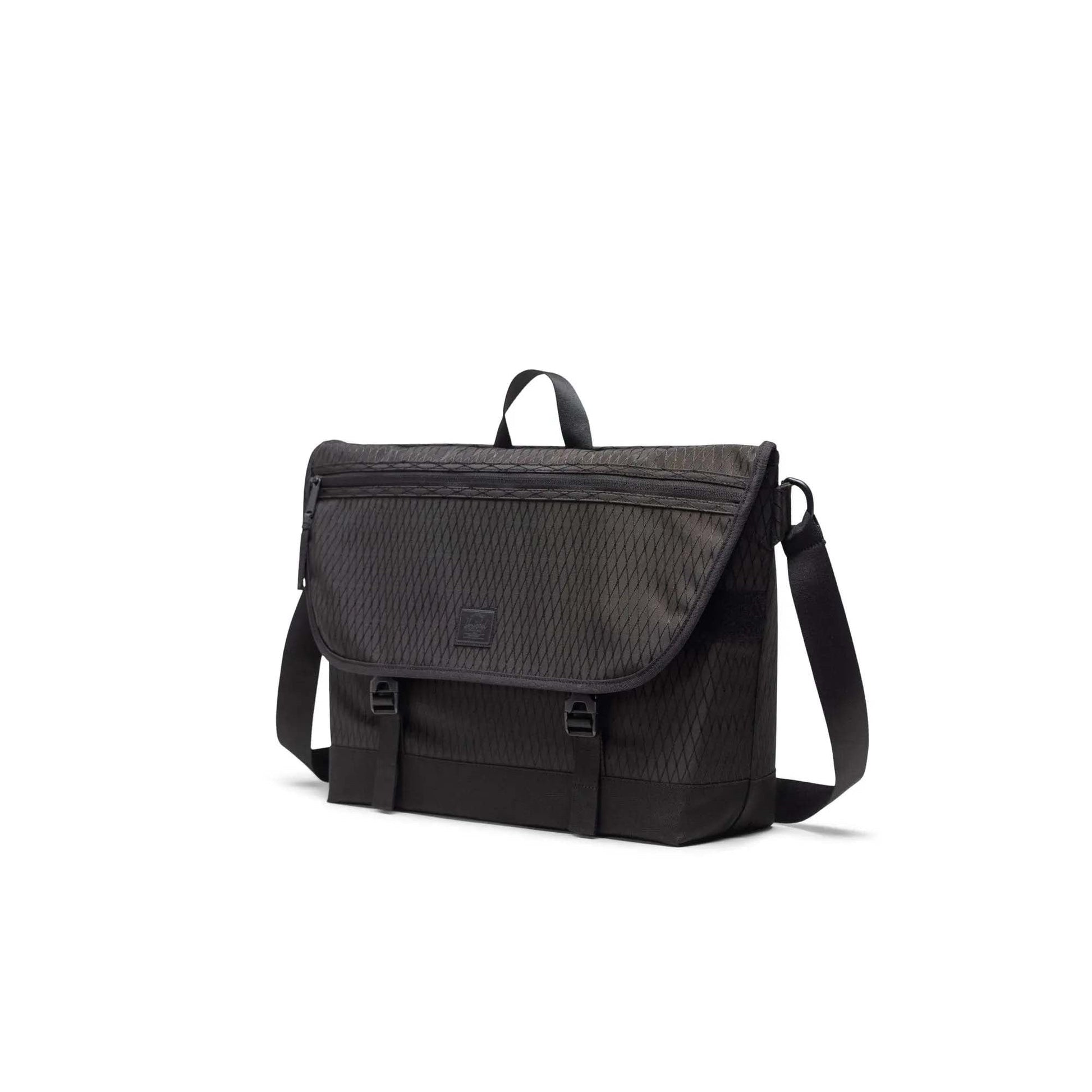 Herschel Messenger Bags Black Diamond/Black Herschel Cove Messenger - Black Diamond/Black
