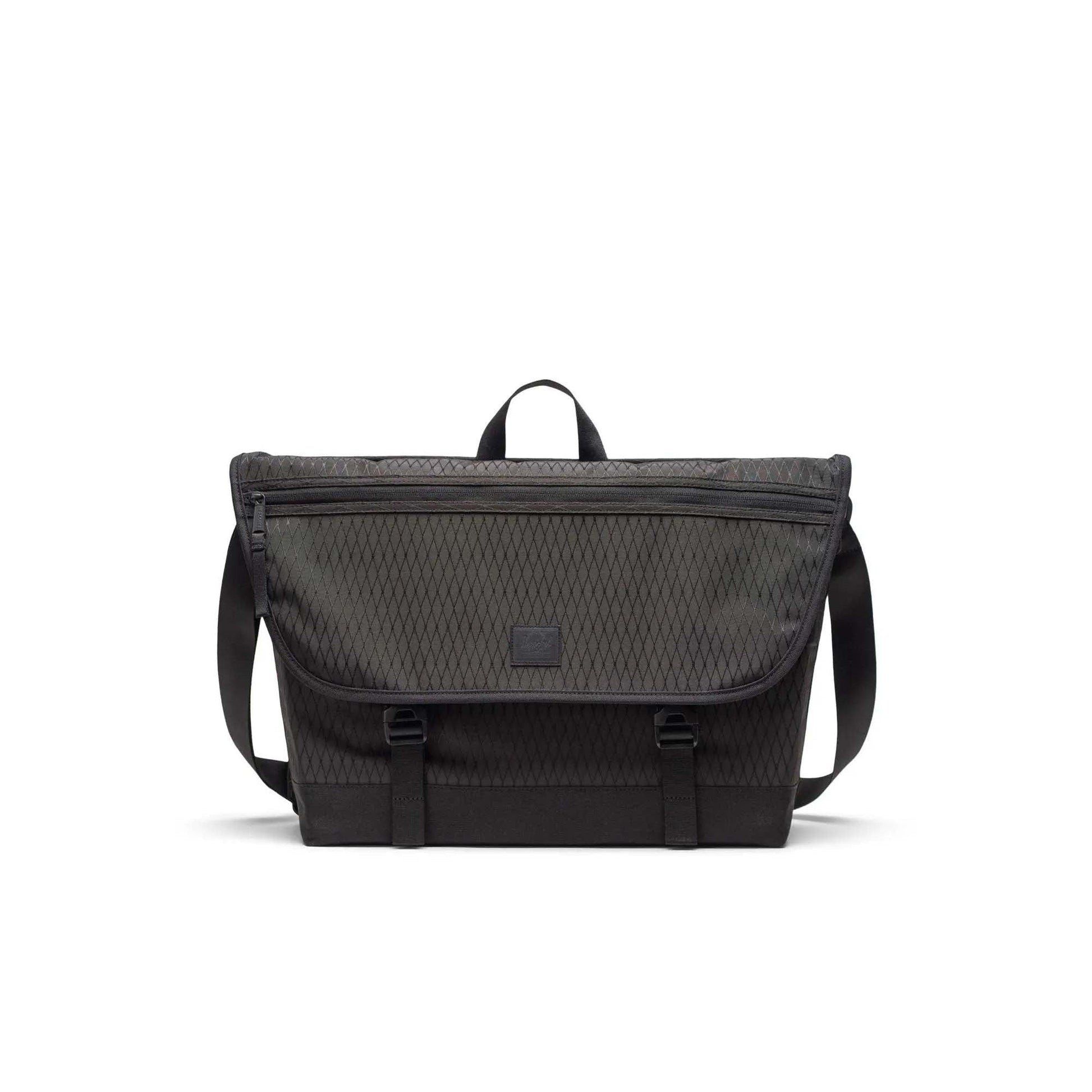 Herschel Messenger Bags Black Diamond/Black Herschel Cove Messenger - Black Diamond/Black
