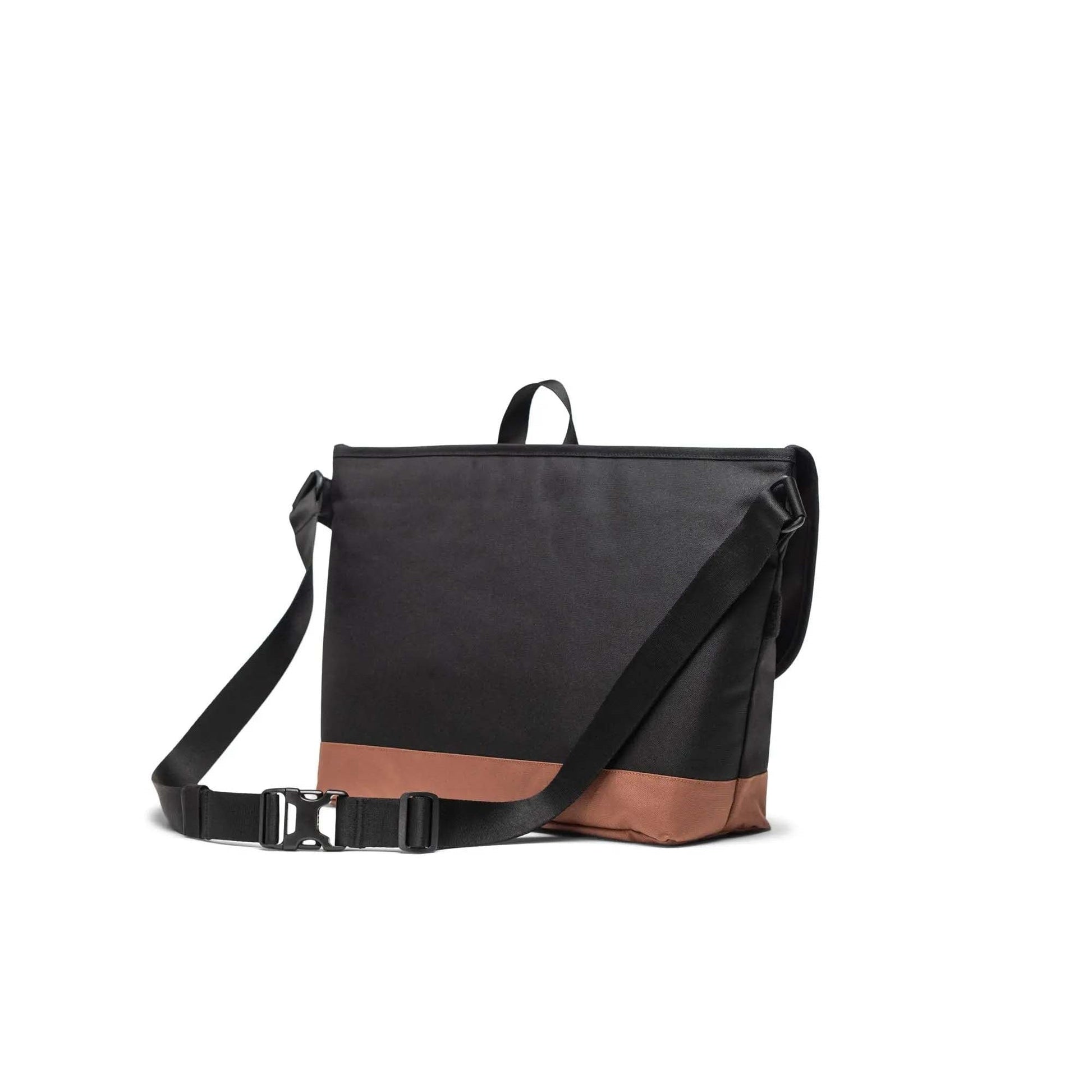 Herschel Messenger Bags Black/Saddle Brown Herschel Cove Messenger - Black/Saddle Brown