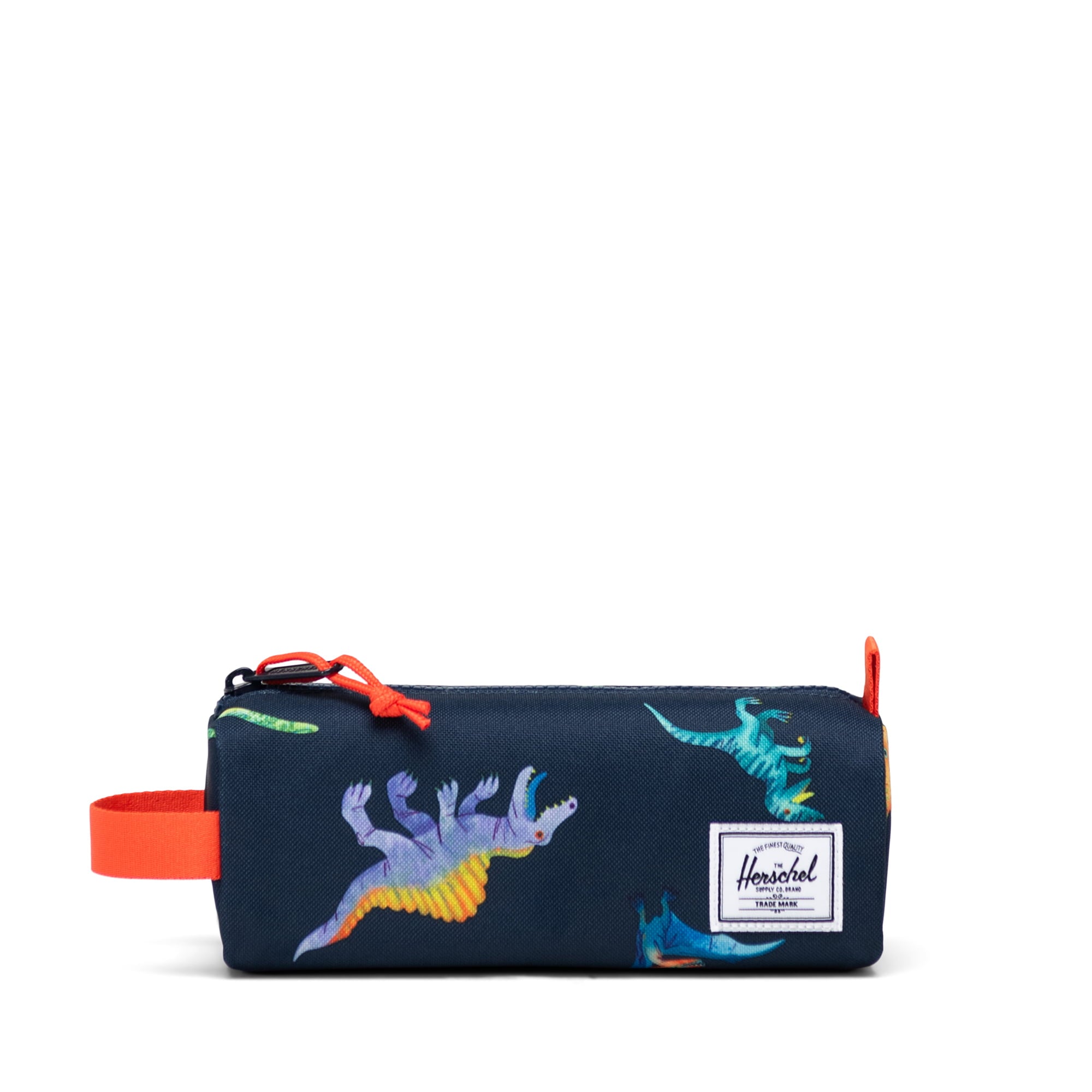 Herschel Pencil Case Watercolour Dinos Darkest Navy Herschel Settlement Pencil Case Little Herschel - Watercolour Dinos Darkest Navy