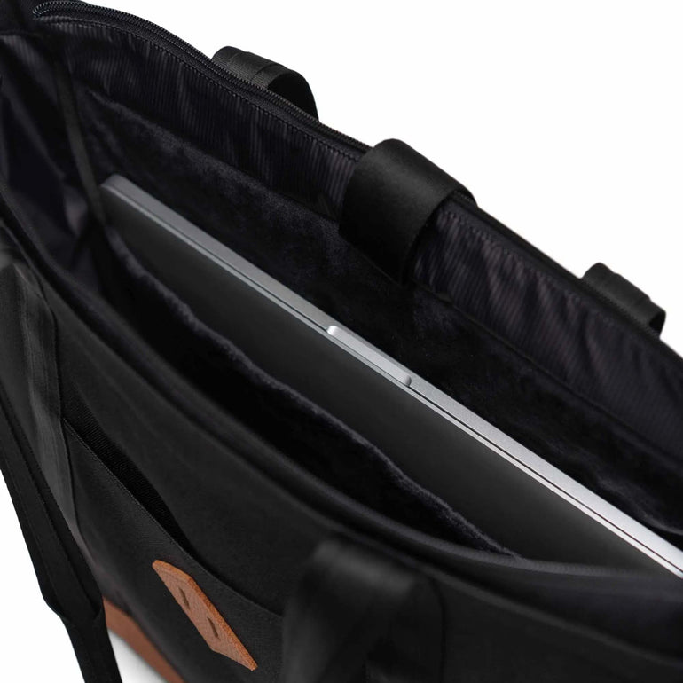 Herschel Tote Bag Black Diamond/Black Herschel Heritage Tote - Black Diamond/Black