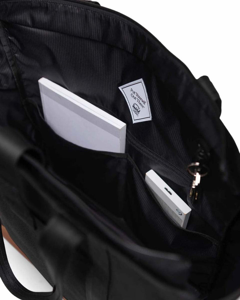 Herschel Tote Bag Black Tonal Herschel Heritage Tote - Black Tonal